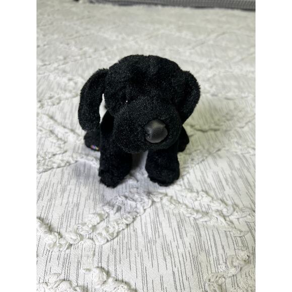 Ganz Webkinz Realistic Black Lab Labrador Retriever Breed Plush - Picture 1 of 6